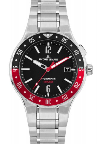 1-2109F, часы Jacques Lemans Hybromatic