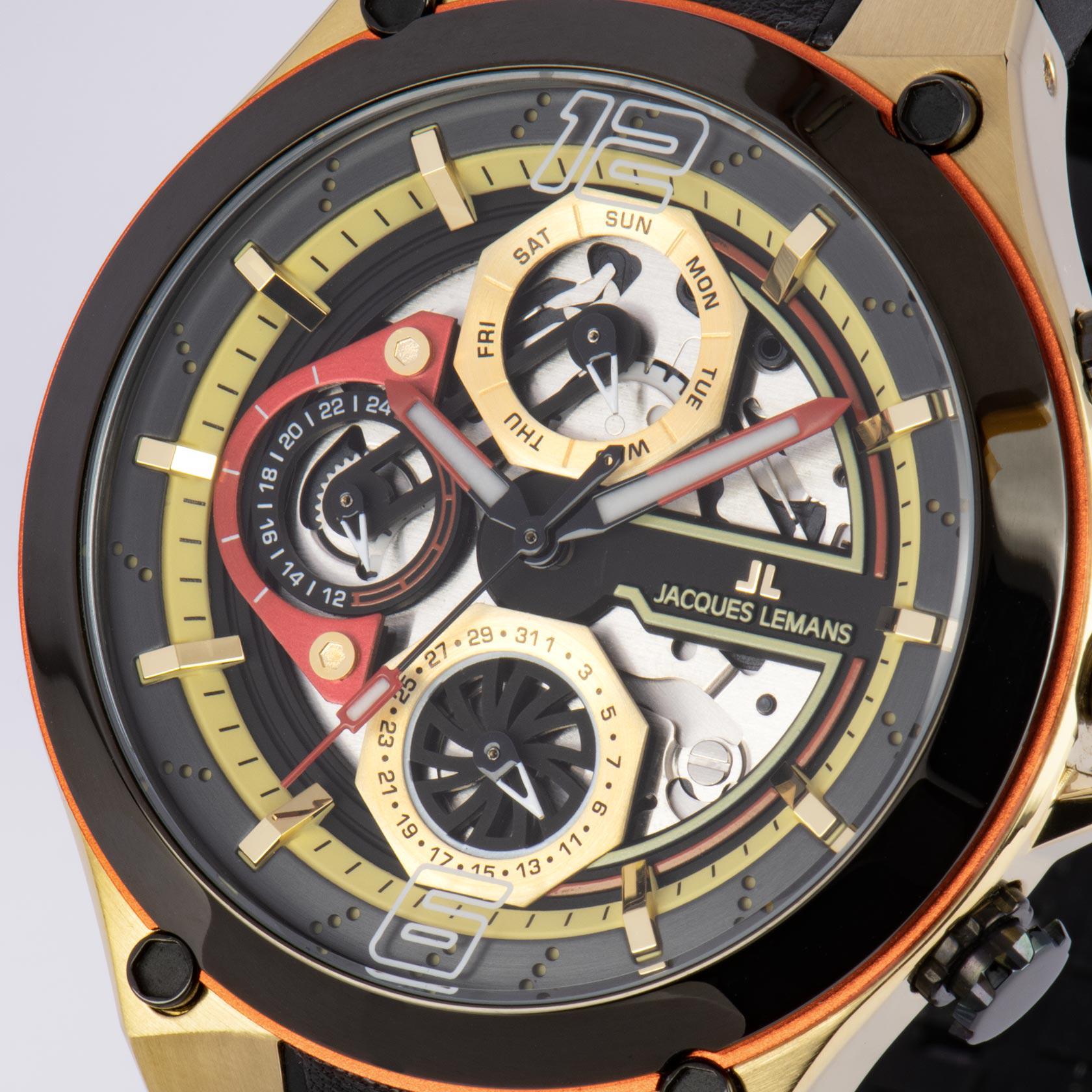 1-2150C, мужские часы Manchester Jacques Sport Lemans - купить