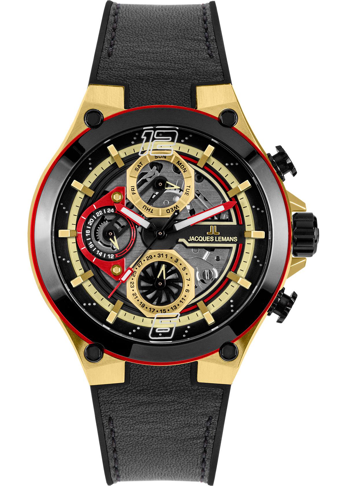 1-2150C, мужские часы Lemans Jacques Sport Manchester - купить
