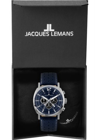 1-1645Q, часы Jacques Lemans Lugano